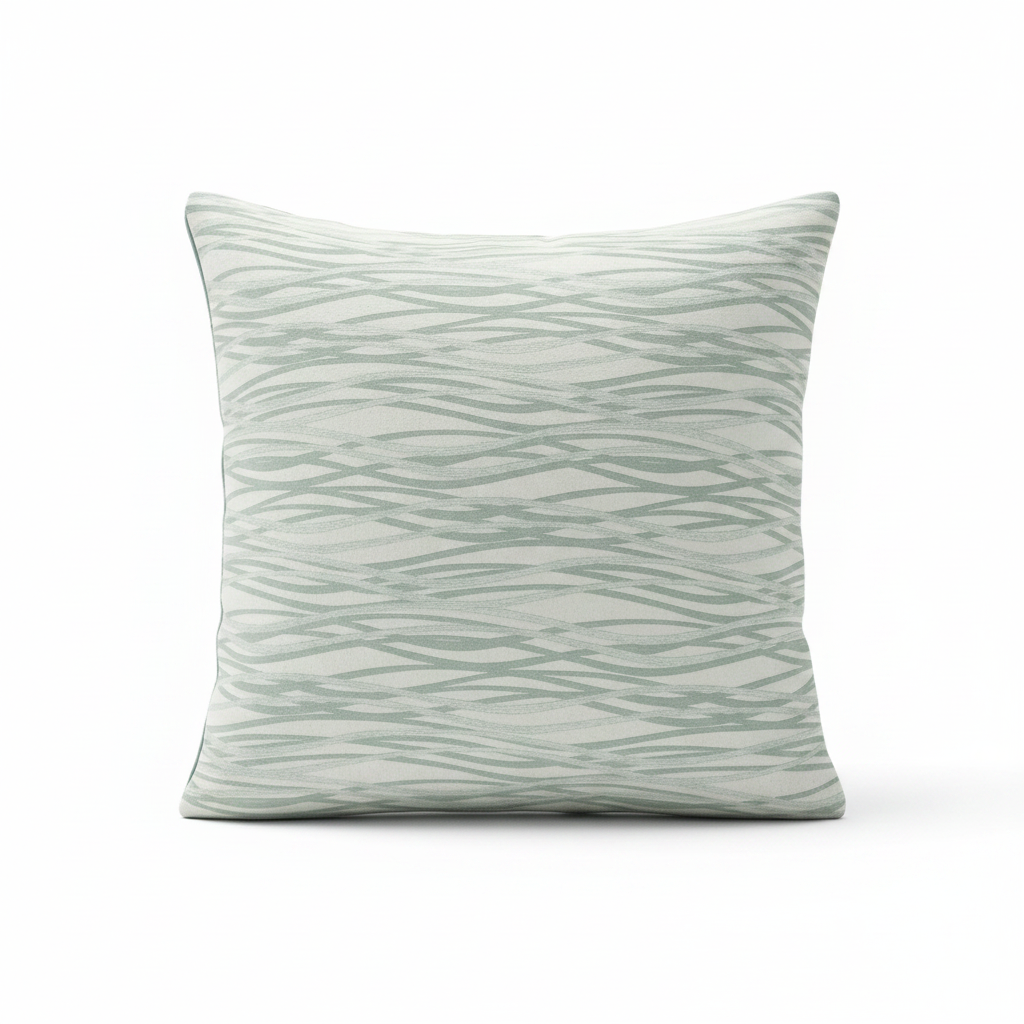 Wave Design Cushion Cover view 2