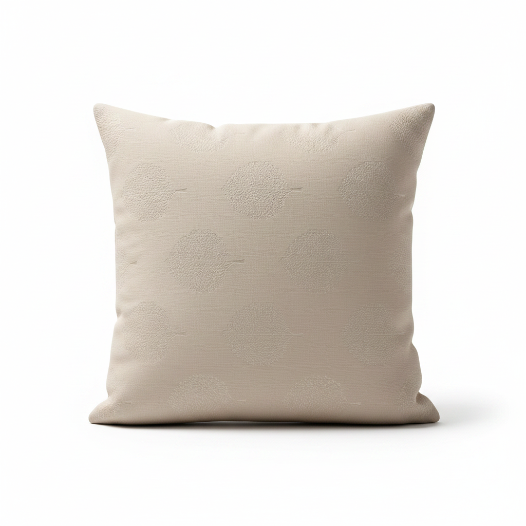 Leaf Pattern Cushion Cover view 2