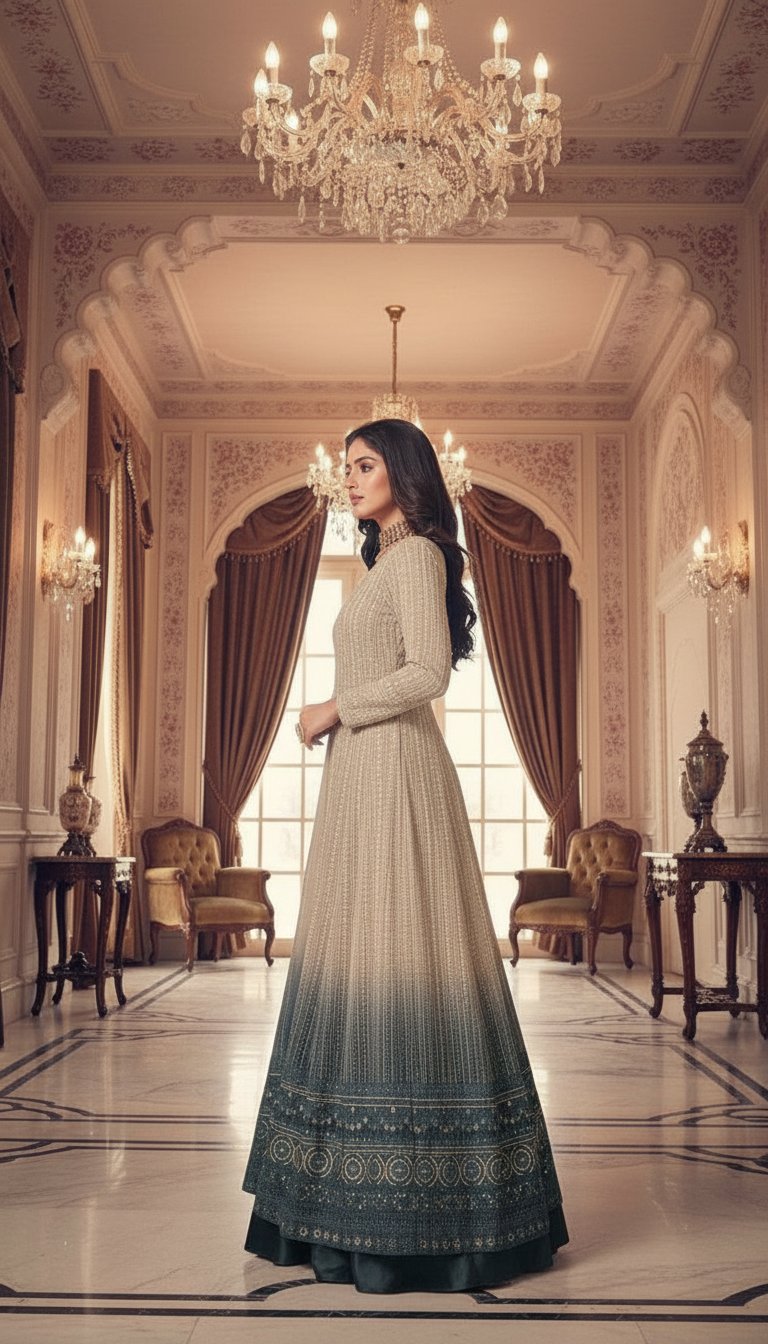 Noor Gold New Shades Readymade Skirt Style / 122-T / HC002420 view 6