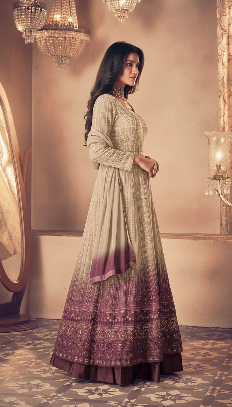 Noor Gold New Shades Readymade Skirt Style -122 -/ HC002420 view 5