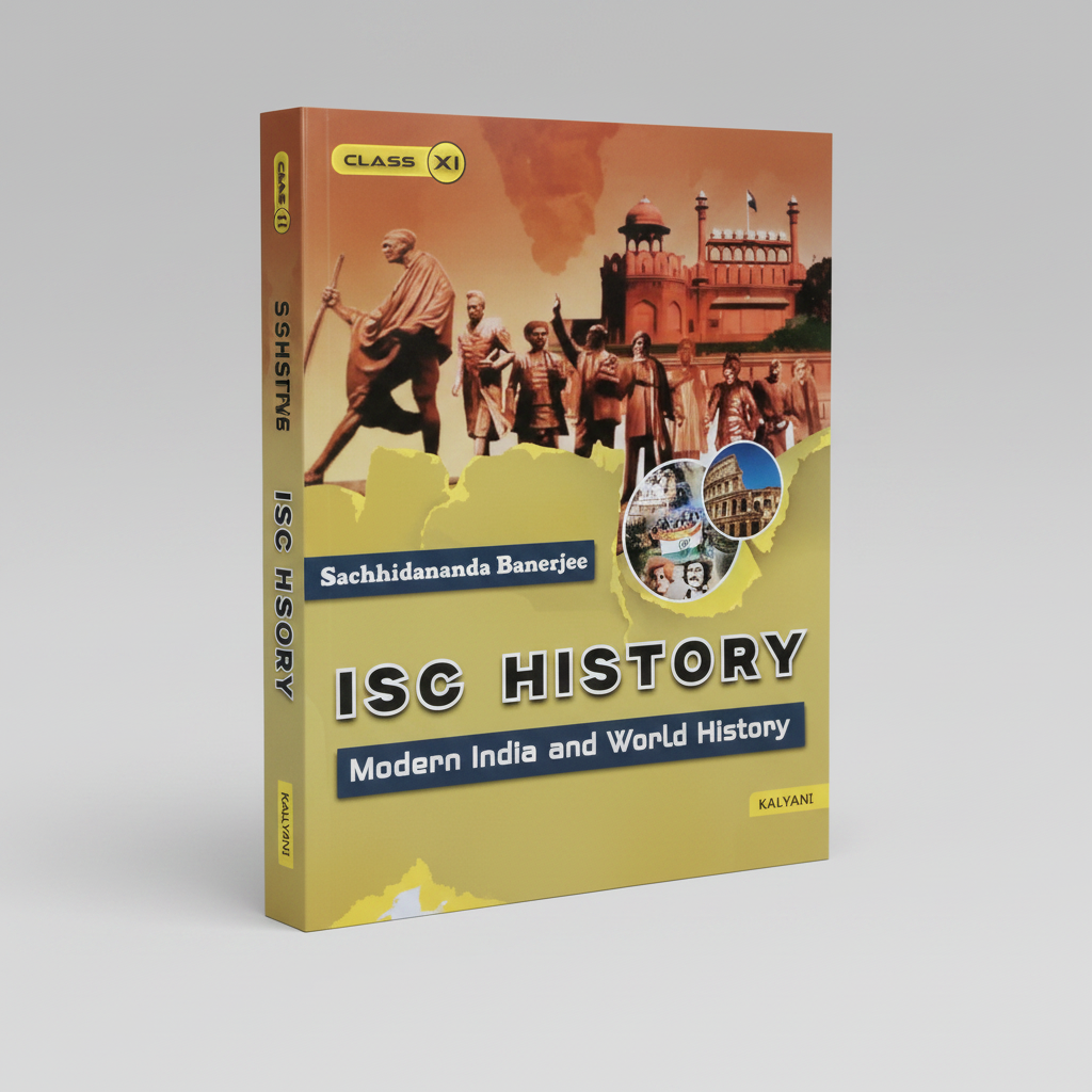 ISC History 11 - Modern India and World History by Sachhidananda Banerjee , Kalyani Publishers | 9789353591915