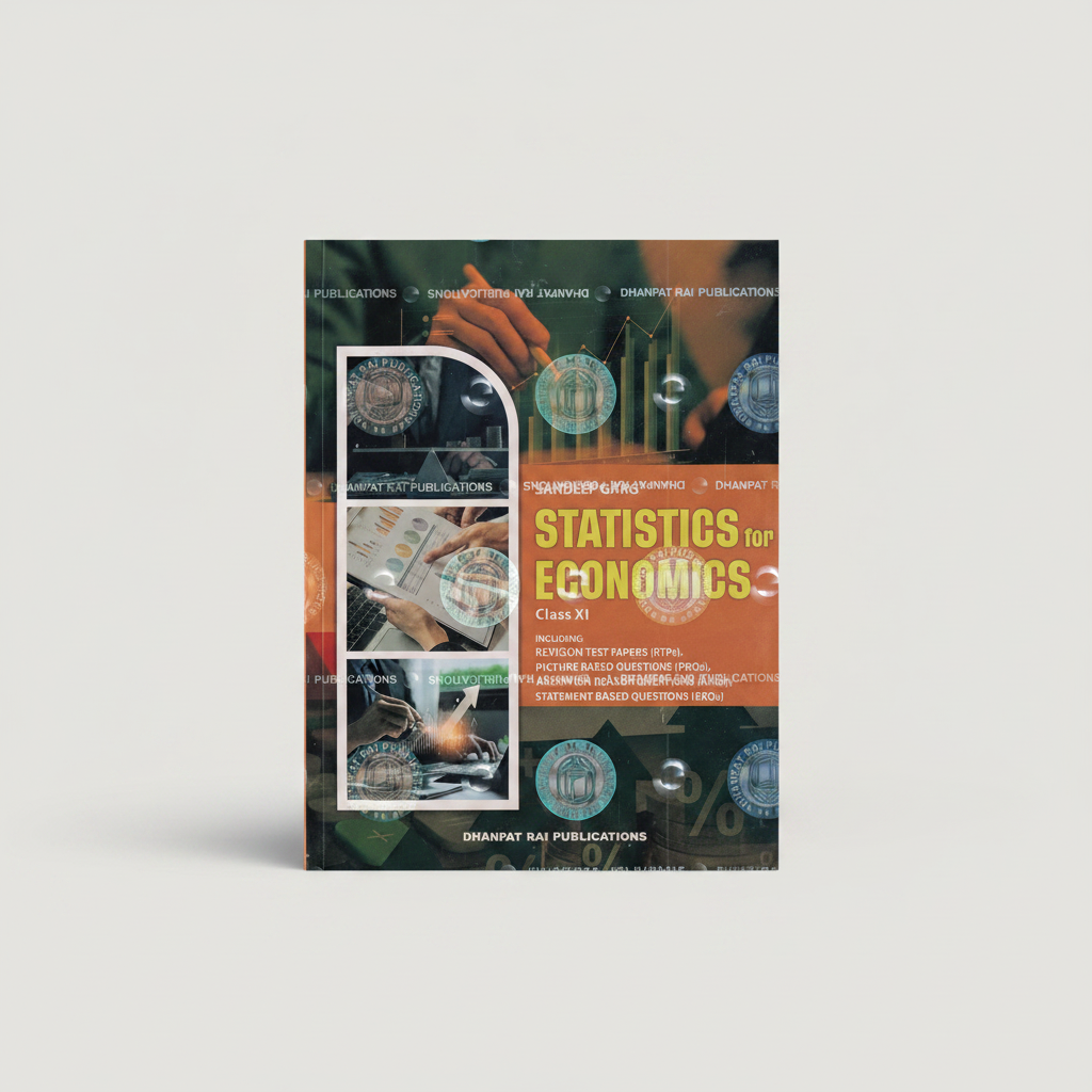 Statistics For Economics Class 11 - CBSE By Sandeep Garg (Examination 2026-27) | Dhanpat Rai Publications | 9789394417960