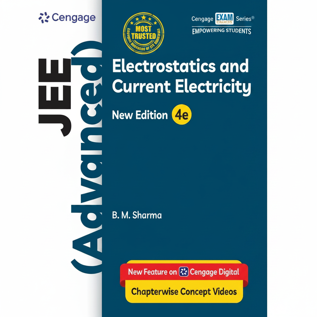 Cengage JEE Advanced: Electrostatics and Current Electricity {4e} | B M Sharma | 9789366607115