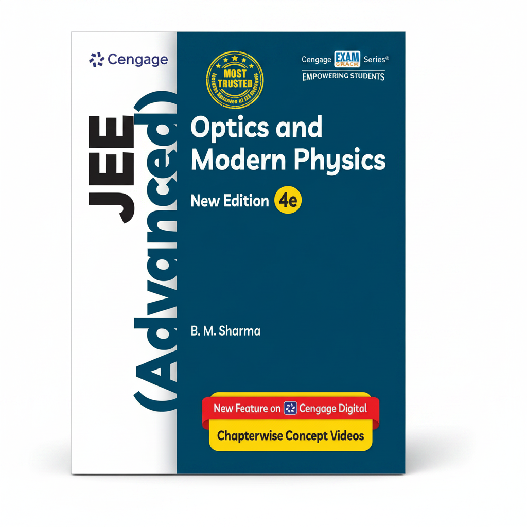 Cengage JEE (Advanced) Optics and Modern Physics B M Sharma {4e} | 9789366603735