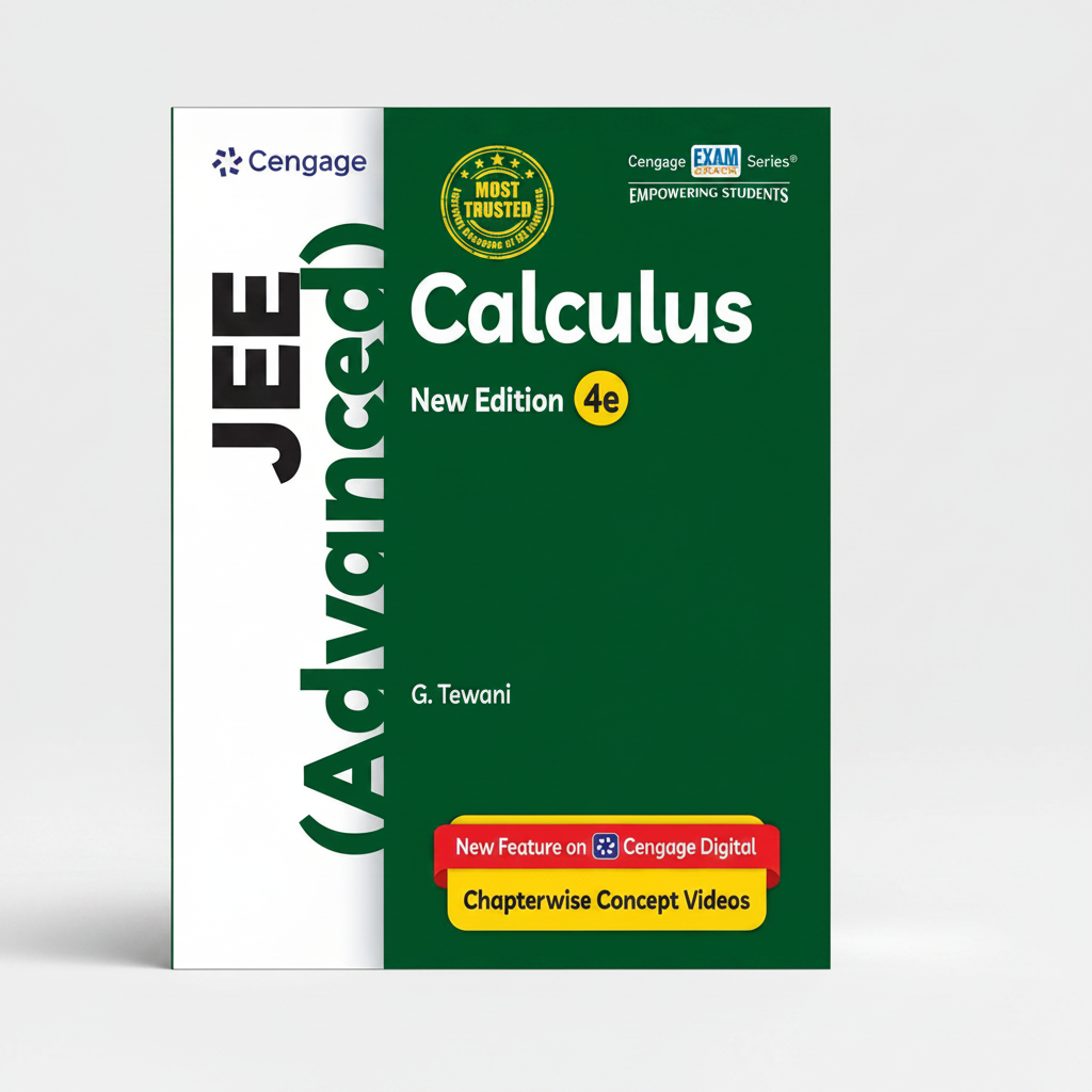 Cengage JEE Advanced Calculus by G Tewani {4e} | 9789366606552
