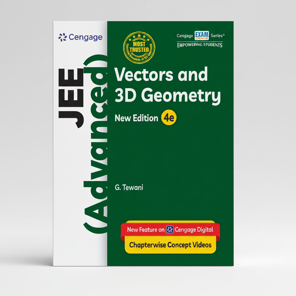 Cengage JEE (Advanced) Vectors and 3D Geometry By G Tewani {4e} | 9789366604633