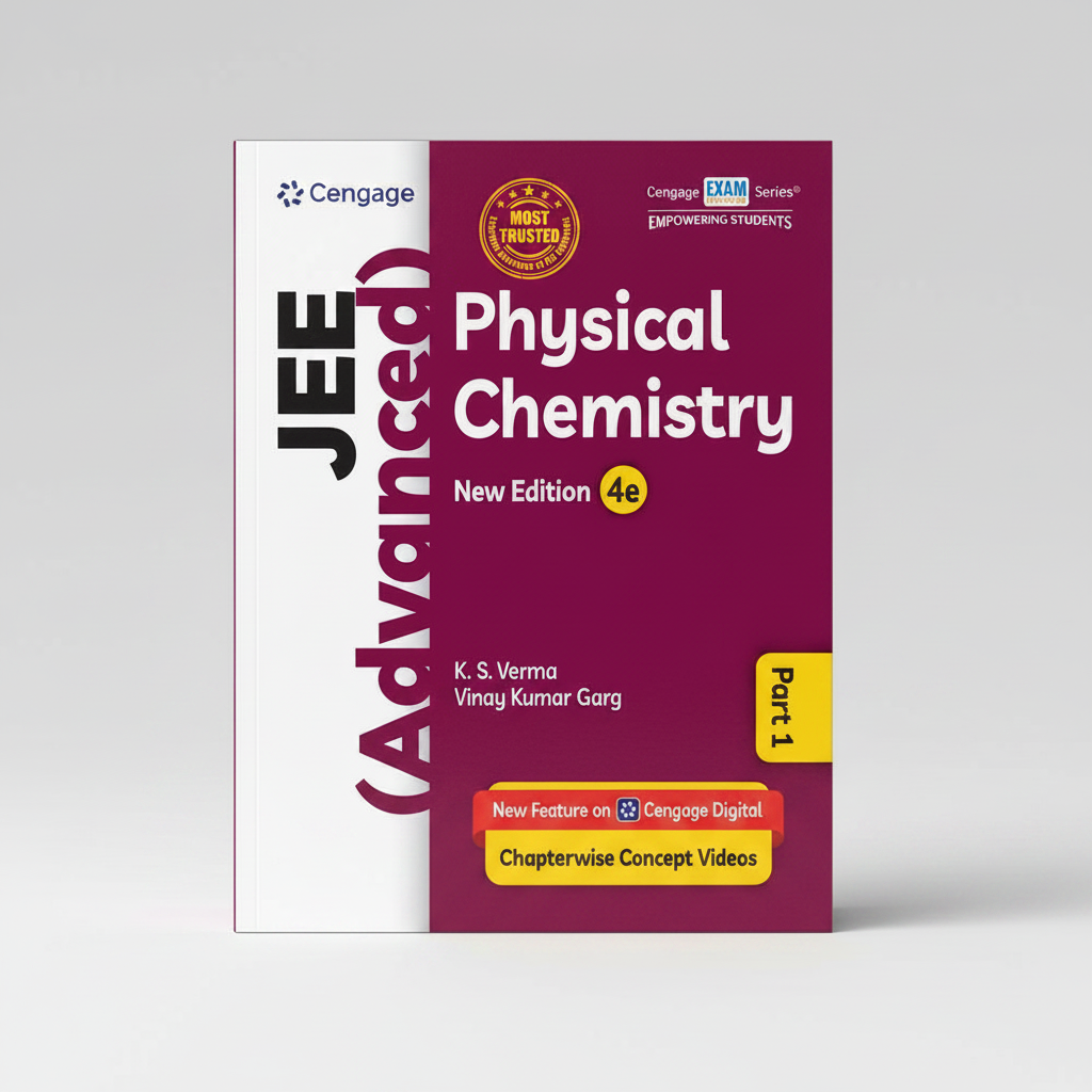 Cengage JEE Advanced Physical Chemistry (Part 1) By K S Verma {4e} | 9789366608068
