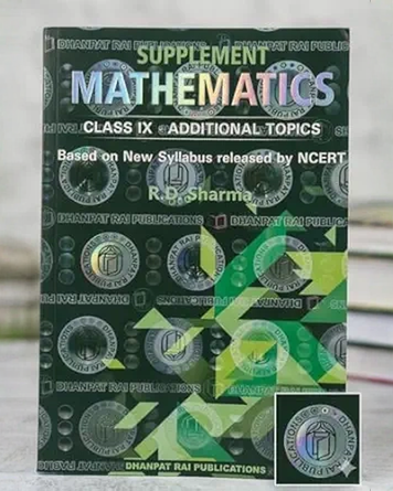 R.D. Sharma Supplement Mathematics Class 9 Additional Topics, Based on New NCERT Syllabus for CBSE Class IX Exam 2026 EDITION