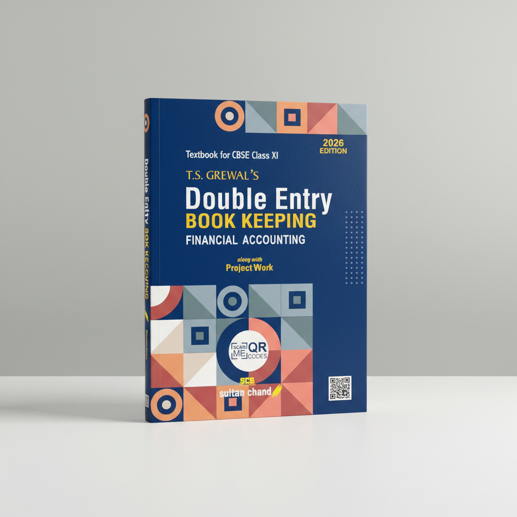 T.S. Grewal's Double Entry Book Keeping Textbook - Financial Accounting: Textbook for CBSE Class 11 (2026 - 27 Session) | 9789347471285