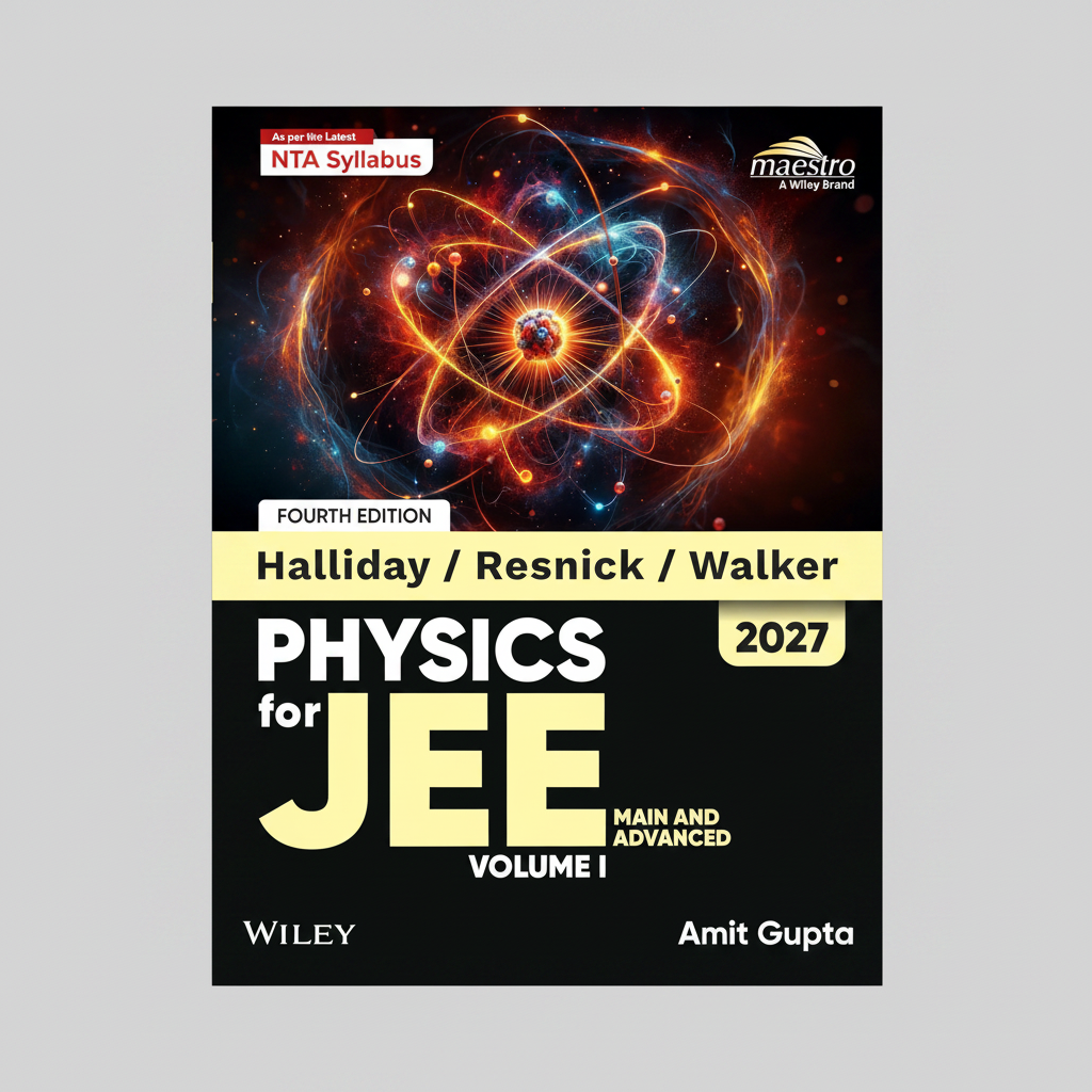 Physics for JEE 2027 by Halliday/Resnick/Walker