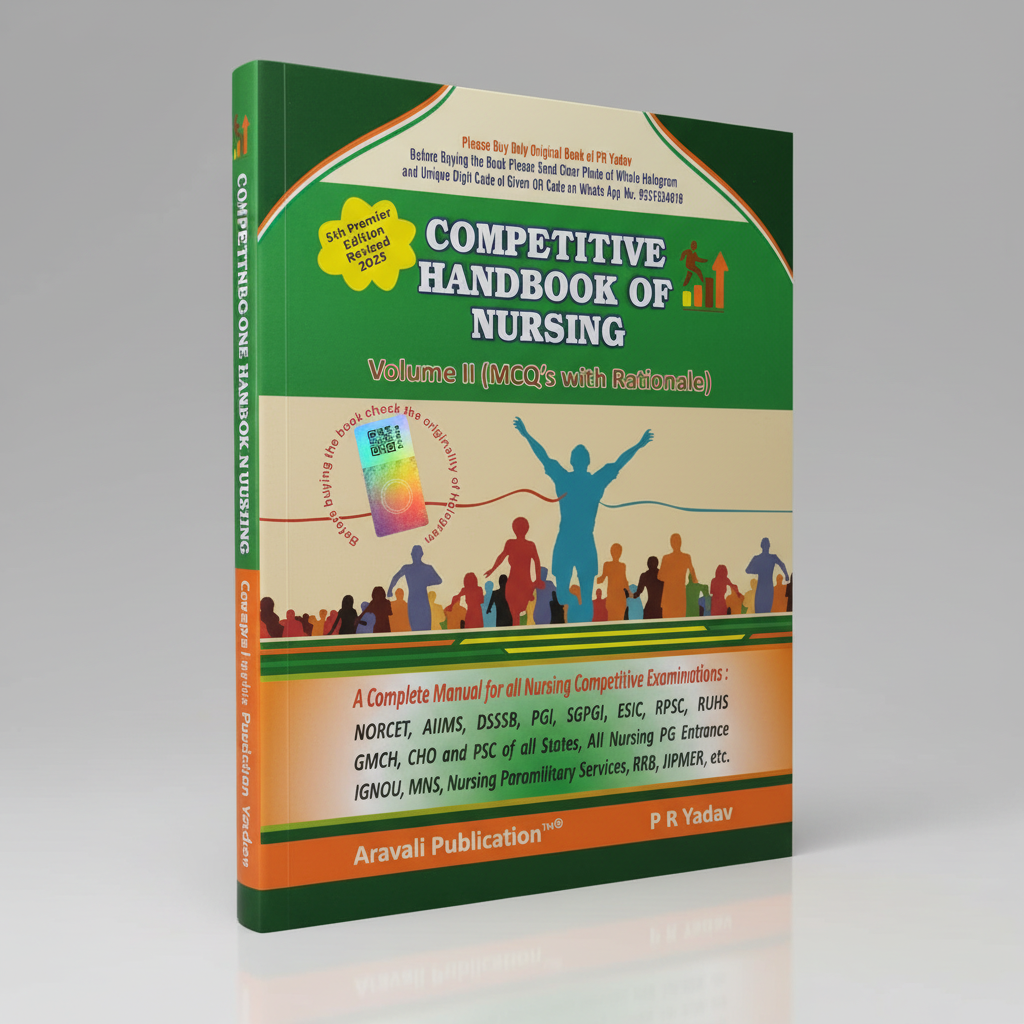 Competitive Handbook of Nursing Volume 2 by Aravali Publication