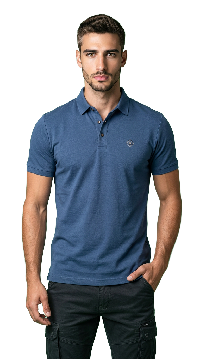 Style-14083-Mens Polo T-Shirt view 3