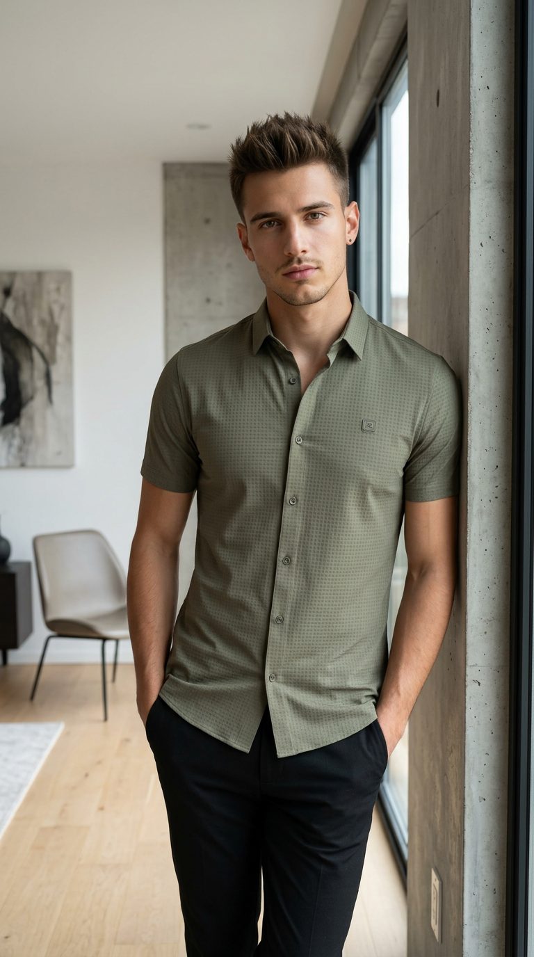 Style-3020-Stich Less Shirt view 2