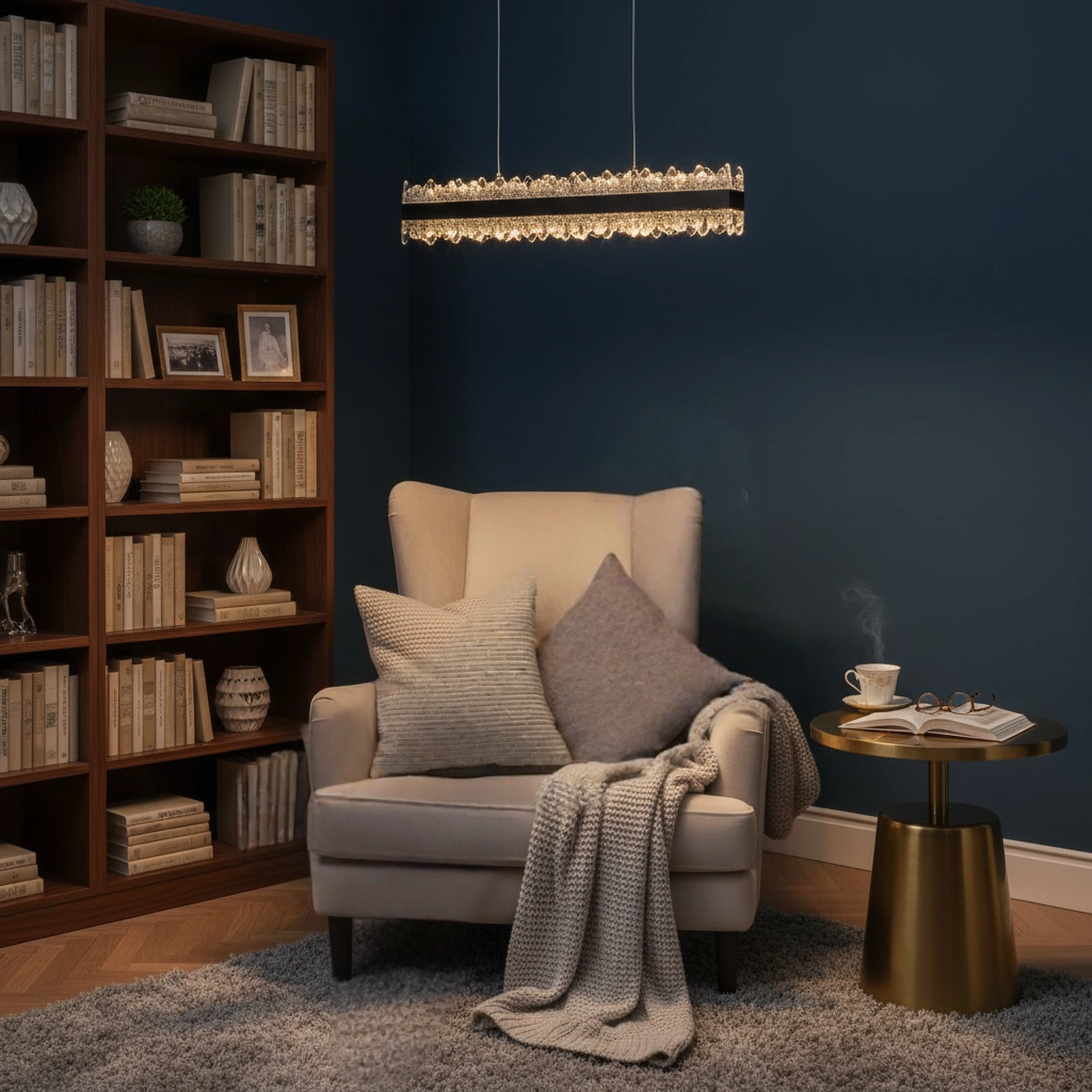 Modern Wall Light Fixture_6080 BK60CM view 2