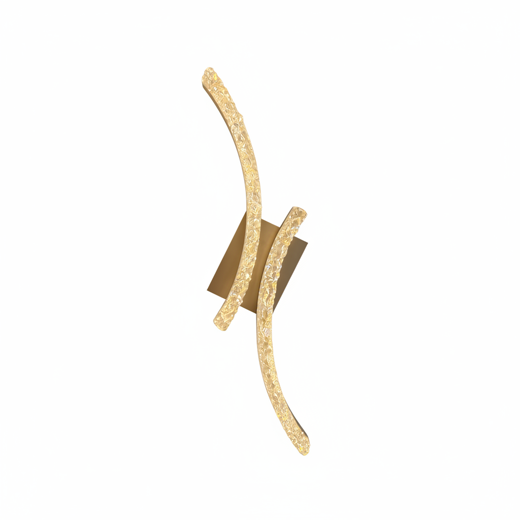 Curved LED Wall Light_6857 GD