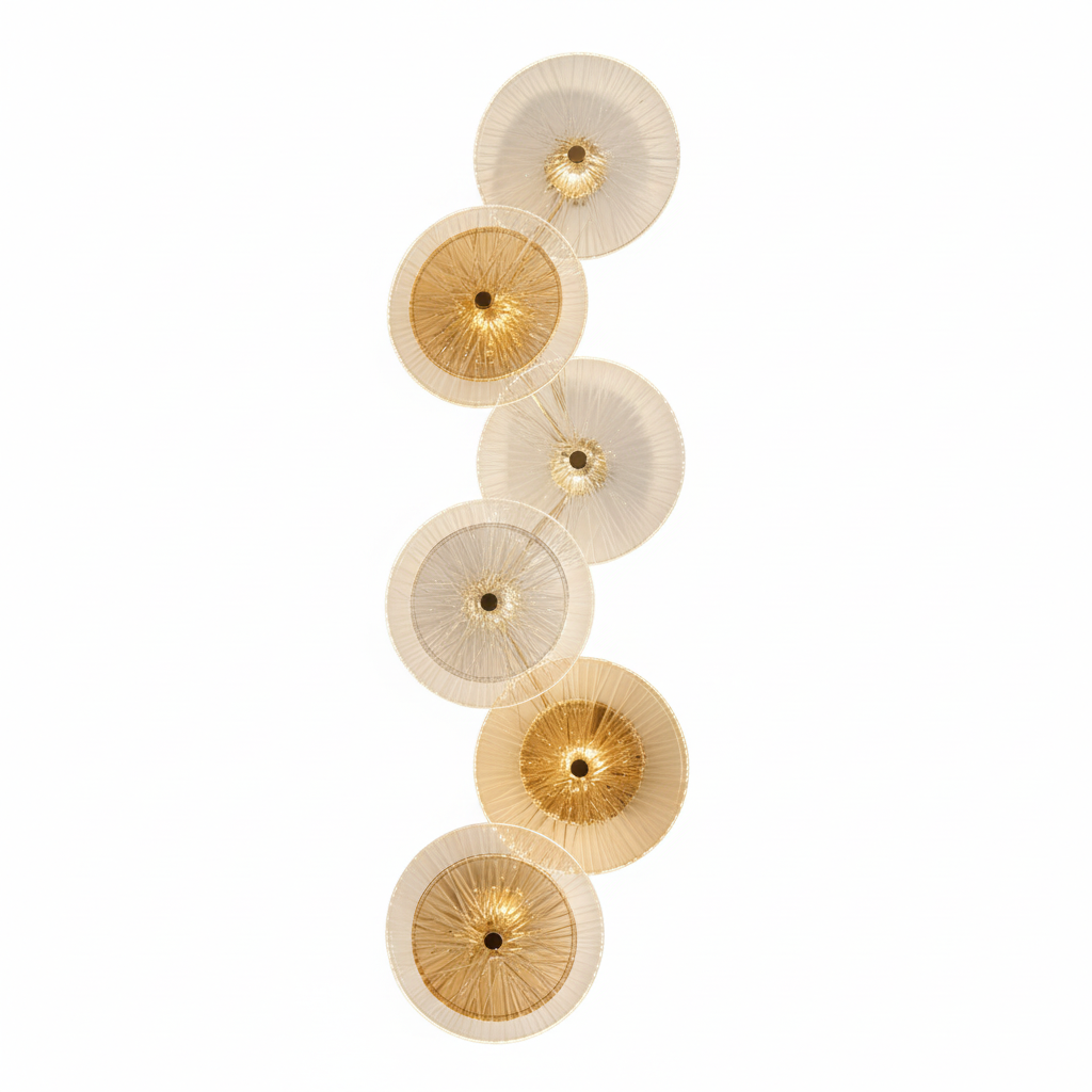Elegant Multi-Layered Wall Light_B8024-6