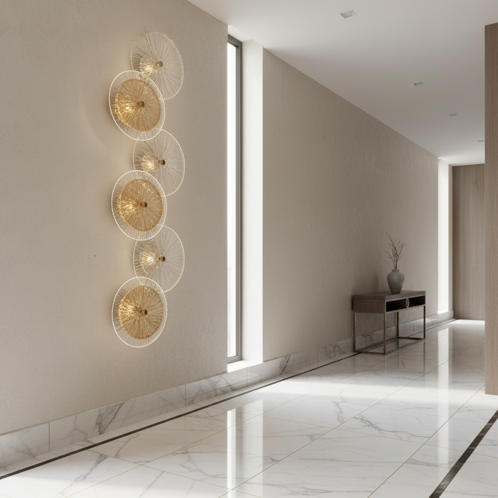 Elegant Multi-Layered Wall Light_B8024-6 view 2