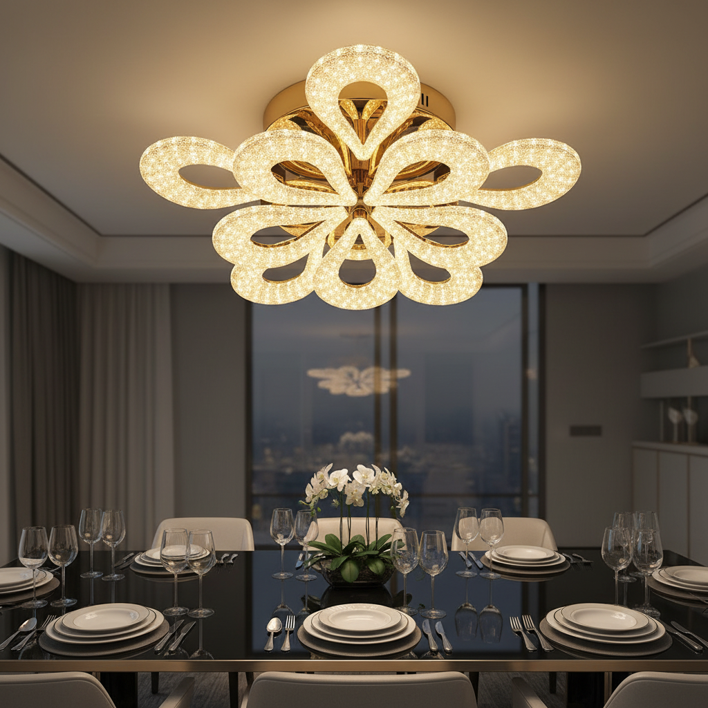 Modern Ceiling Light_K2516/5+5 view 2