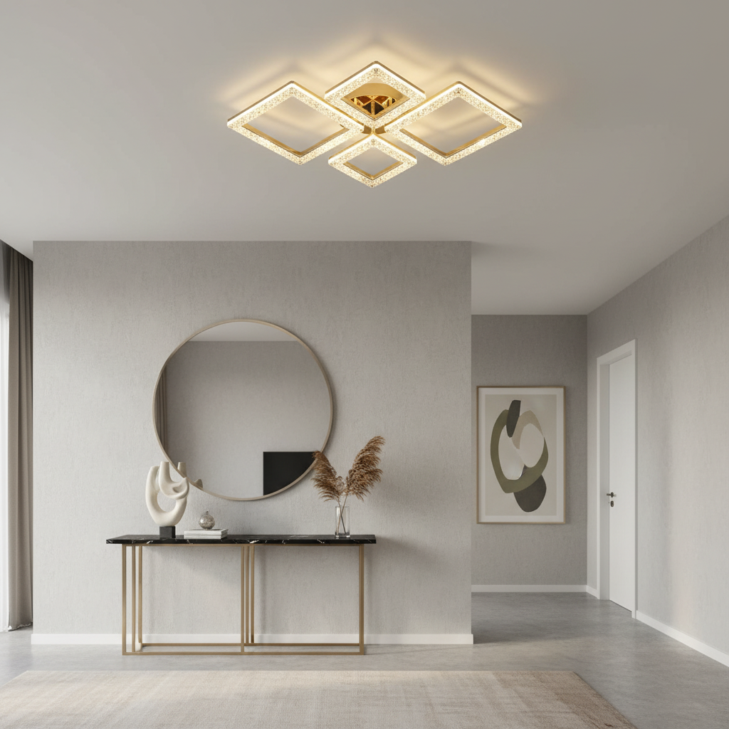 Modern Crystal Wall Light_T8001/2+2 view 2