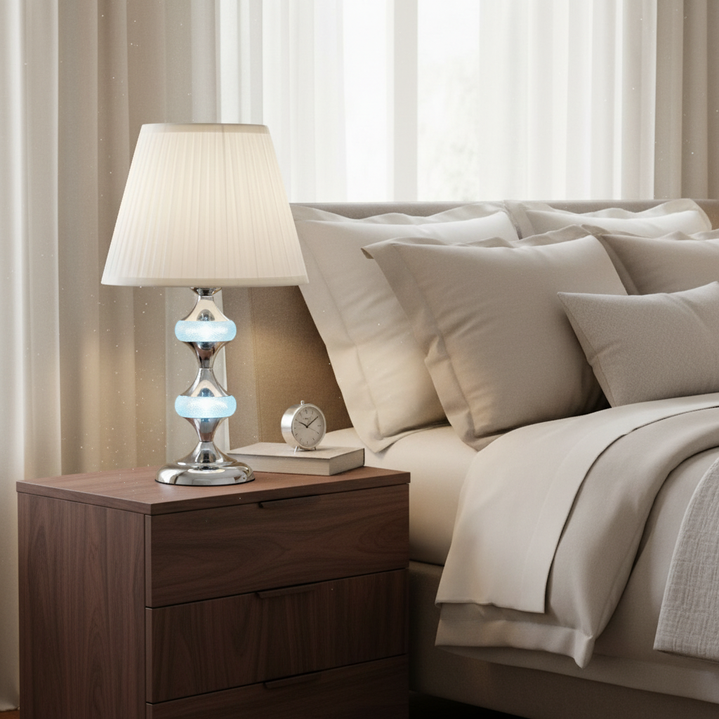 Metallic Table Lamp_1085H view 2