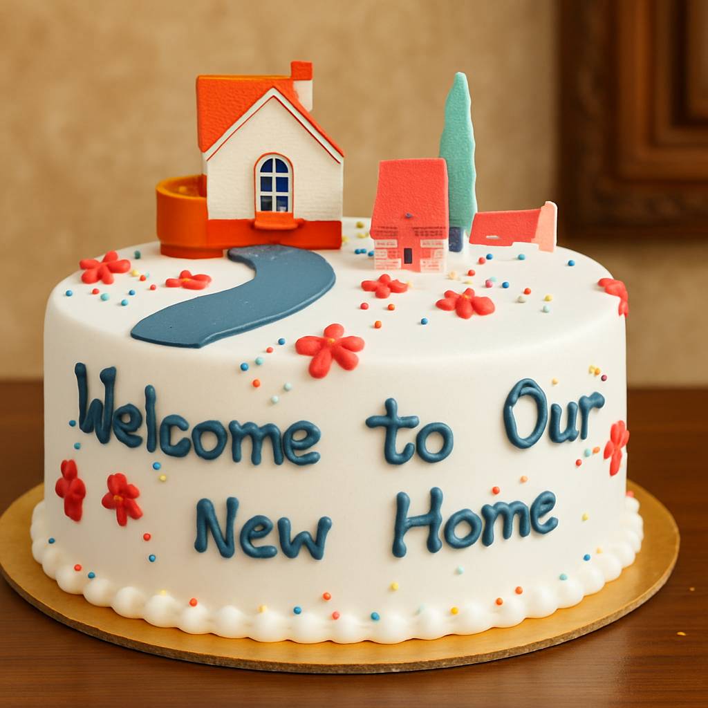New Home Celebration Cake