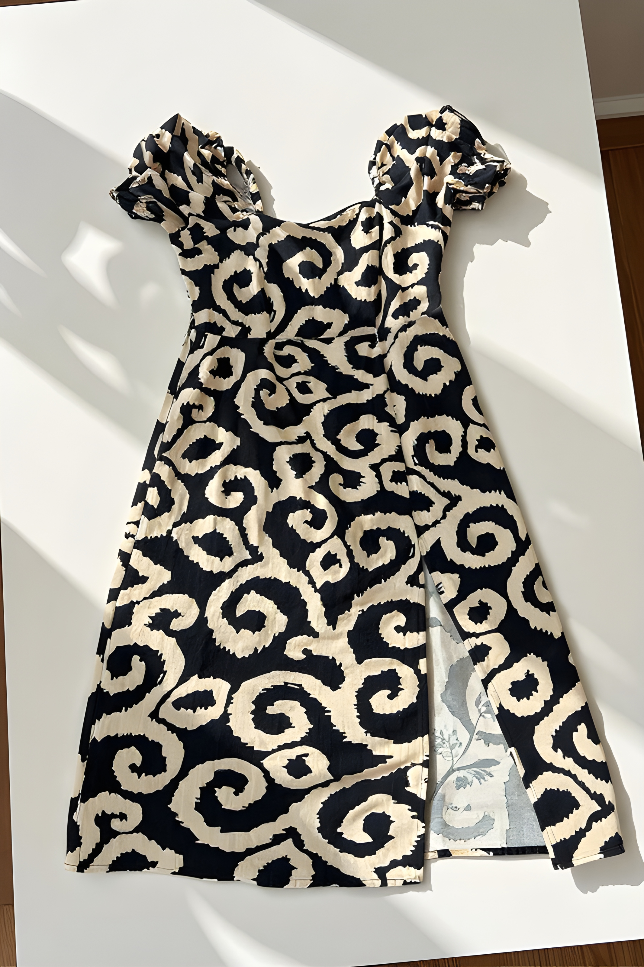 Ikat Print Maxi Dress view 2