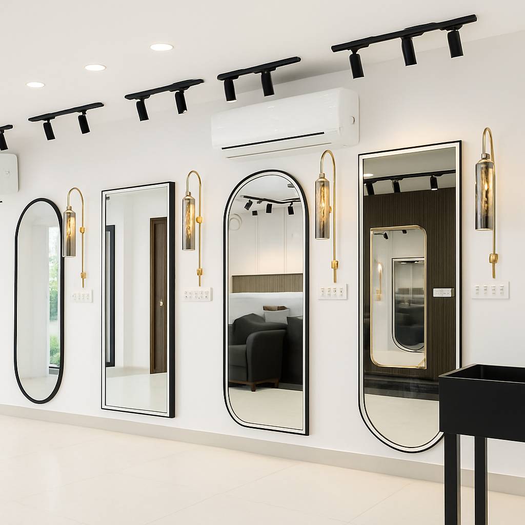 Salon Mirror Station