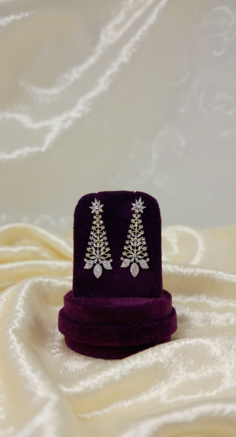 Traditional Silver Earrings view 2