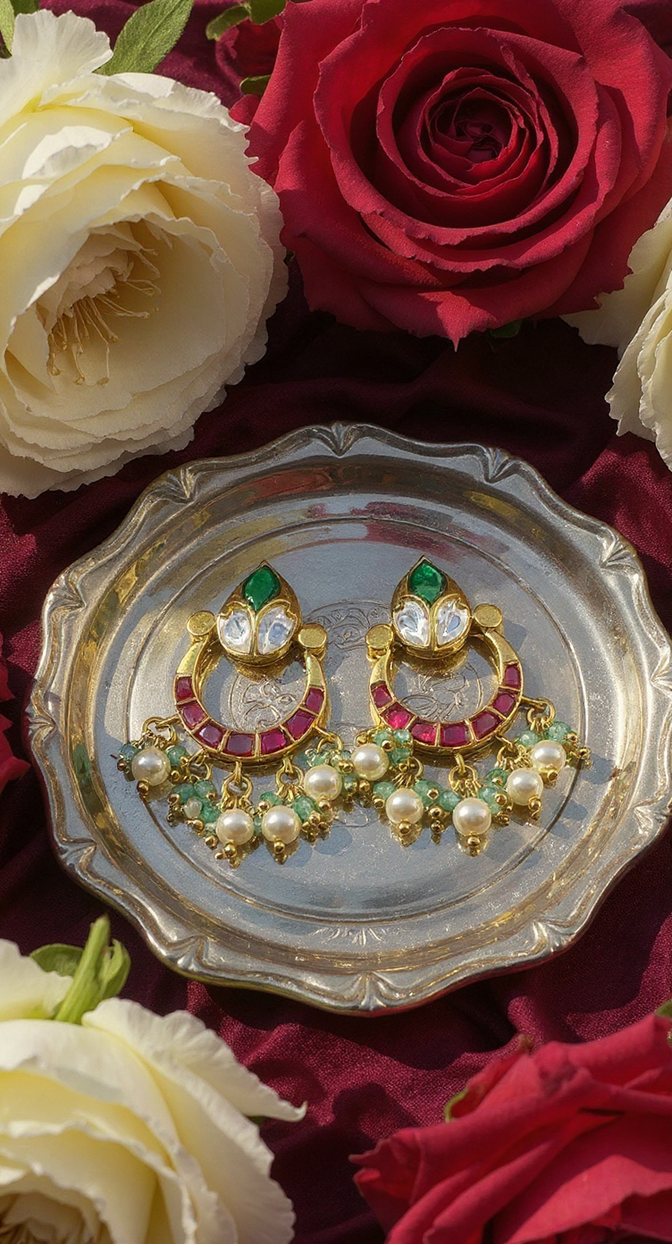 Kundan Earrings
