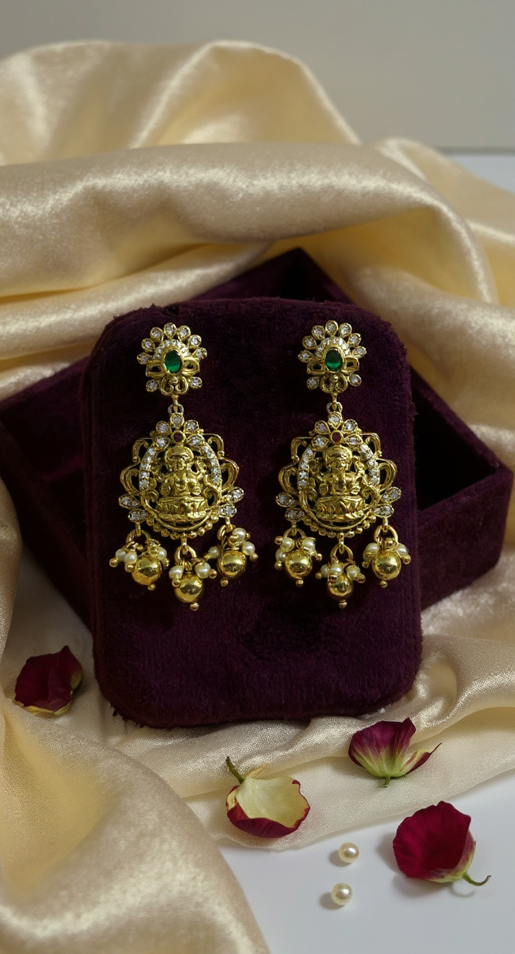 Traditional  Earrings 16.35gm view 2