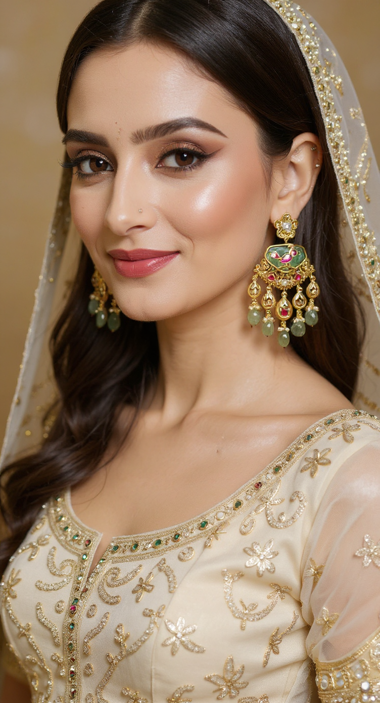 Traditional Earrings 47.14gm view 2