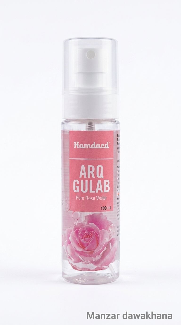 Hamdard Arq Gulab Pure Rose Water