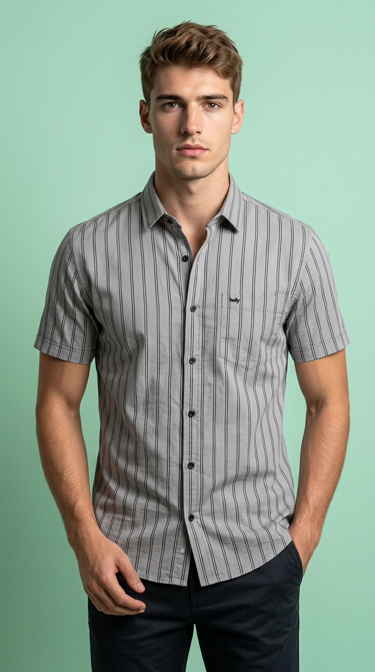 Striped Casual Shirt