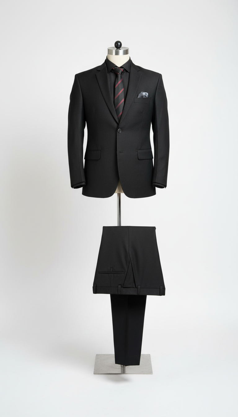 Formal Black Suit view 2