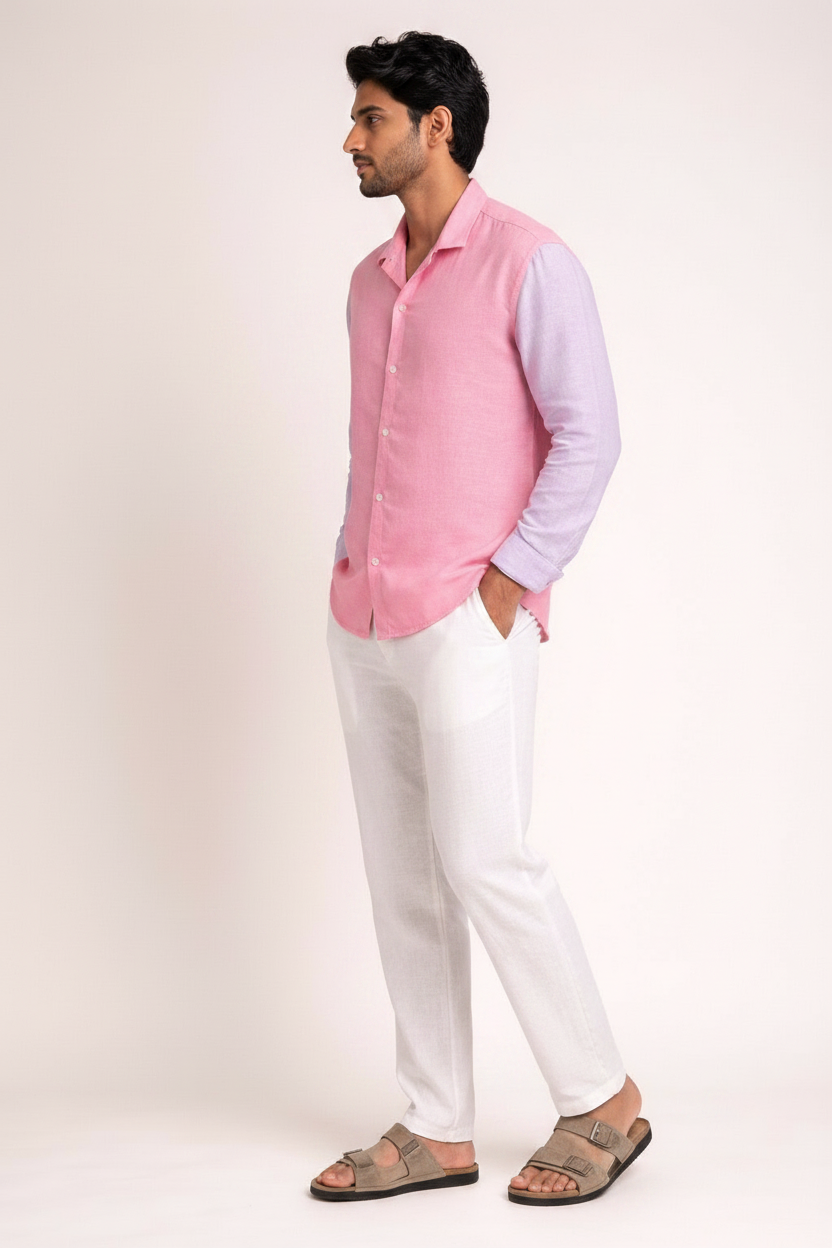 Pastel Linen Shirt view 5
