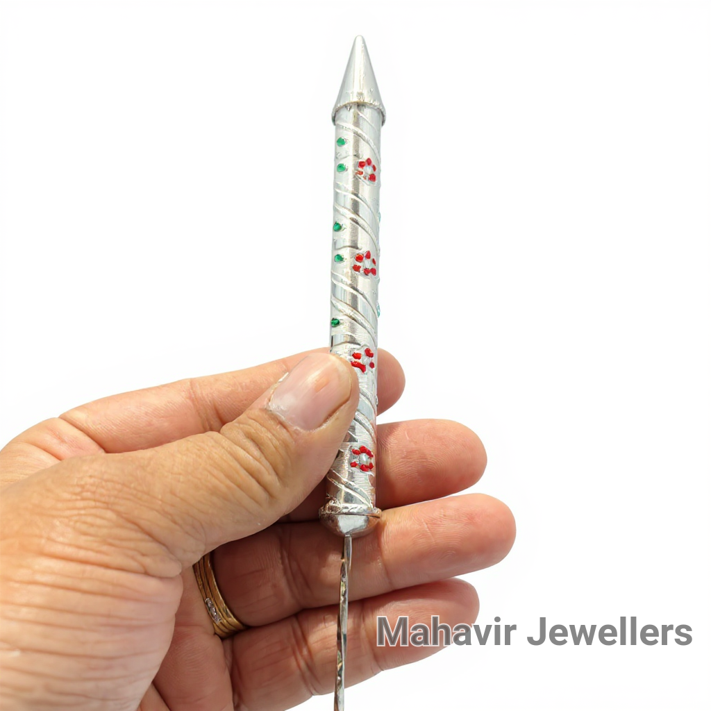 Silver Holi Colourful Pichkari
