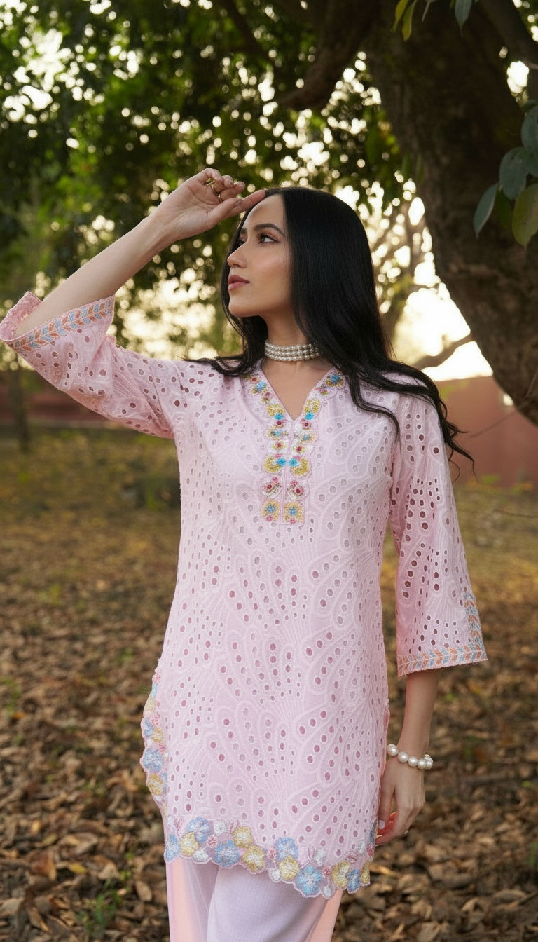 Pure Shiffly Pink Co-Ord Set view 5