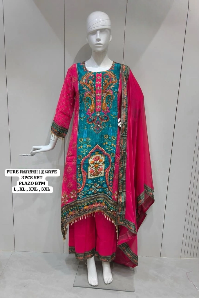 A-Line Anarkali Set by Shruti Ethnic view 4
