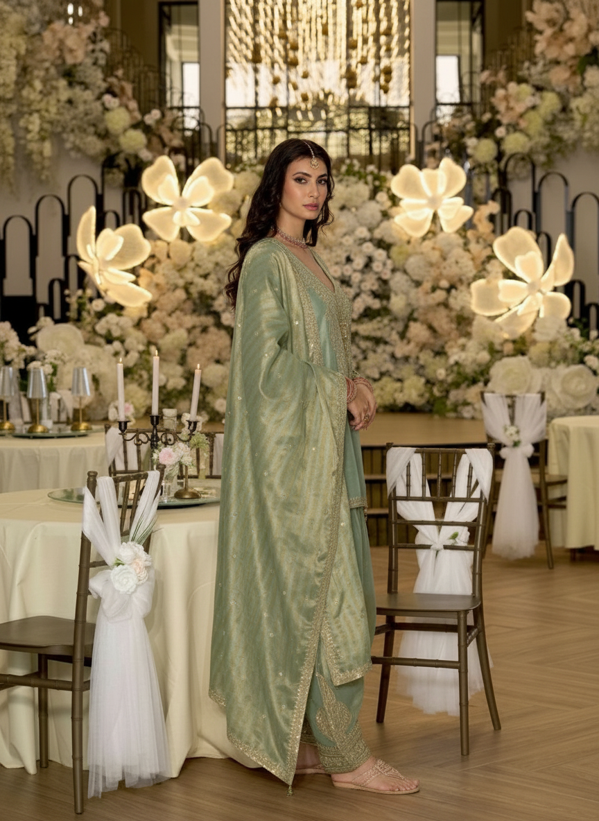 Pakistani Farsi Salwar Suit view 4