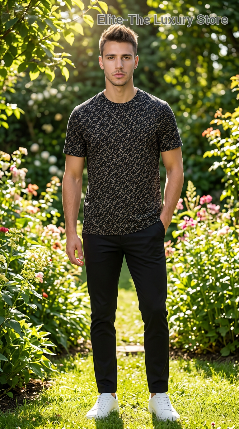 AX Patterned T-Shirt