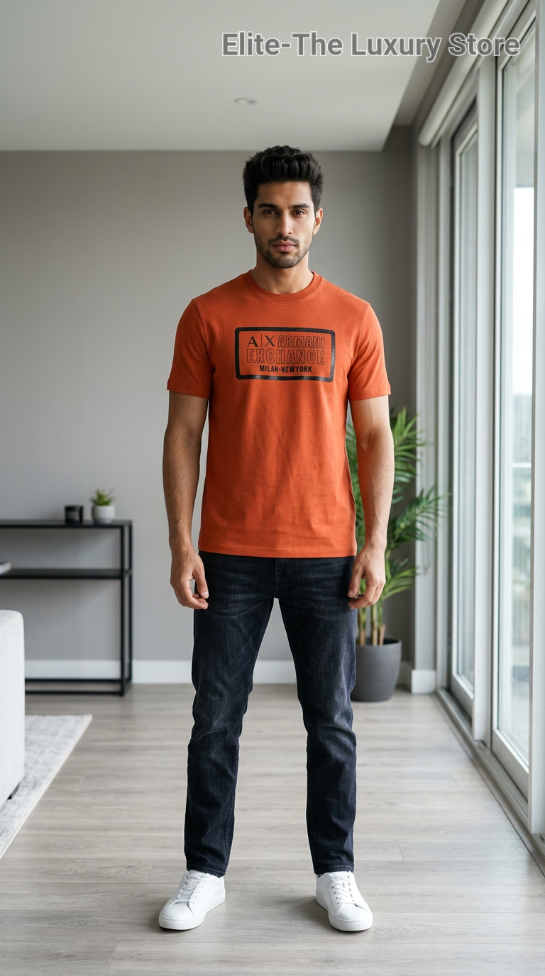 AX Round Round Neck T-shirt