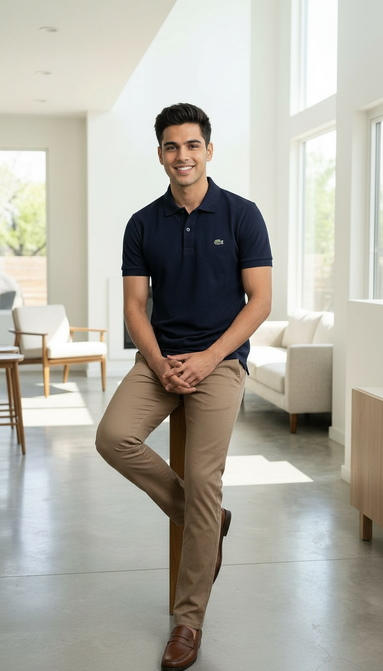 Crocodile Polo Shirt view 2