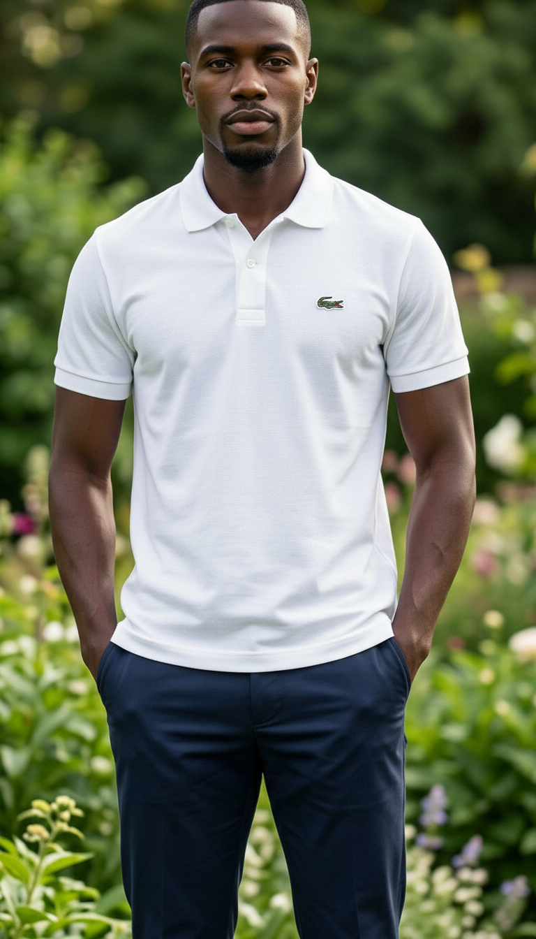 White Polo T-shirt