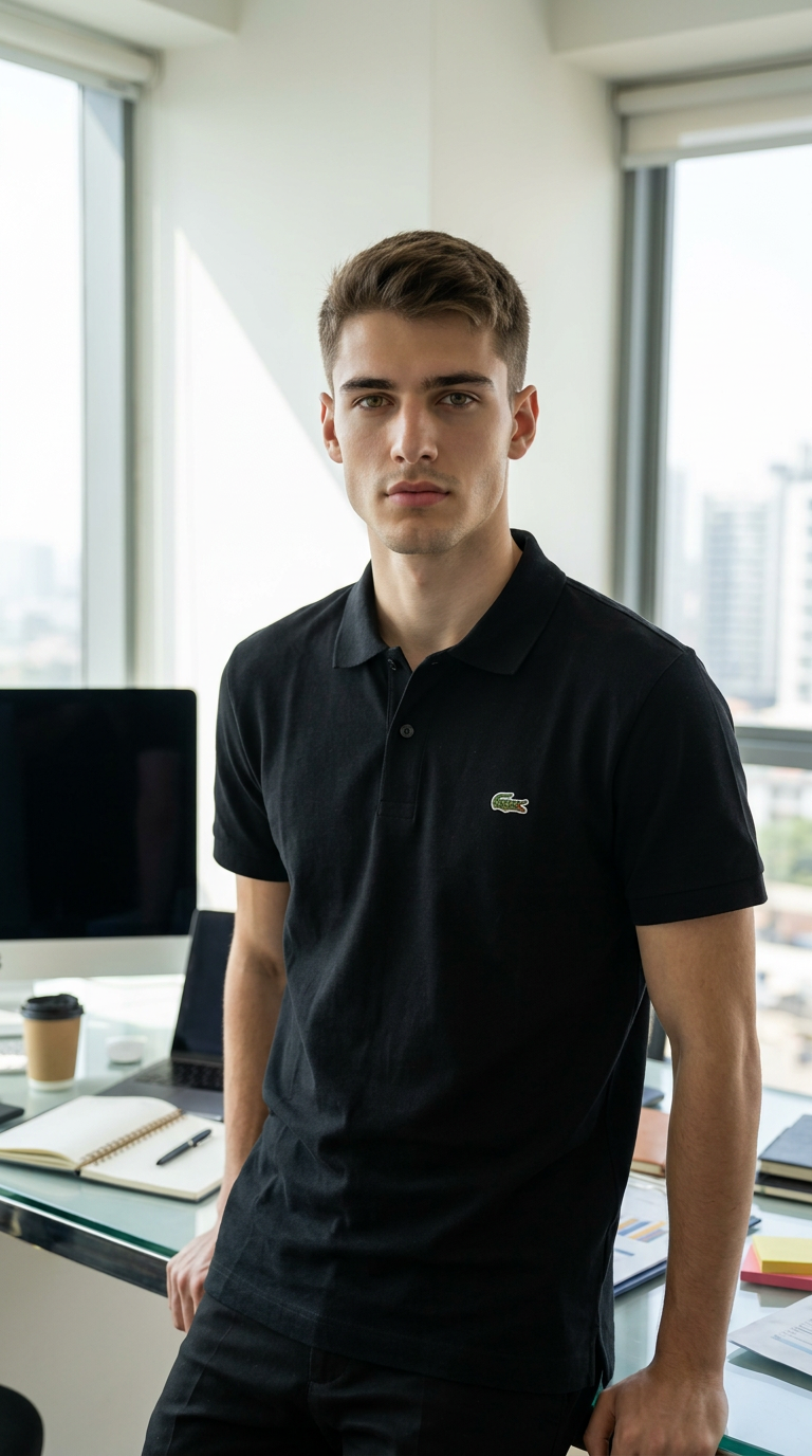 Black Polo Shirt