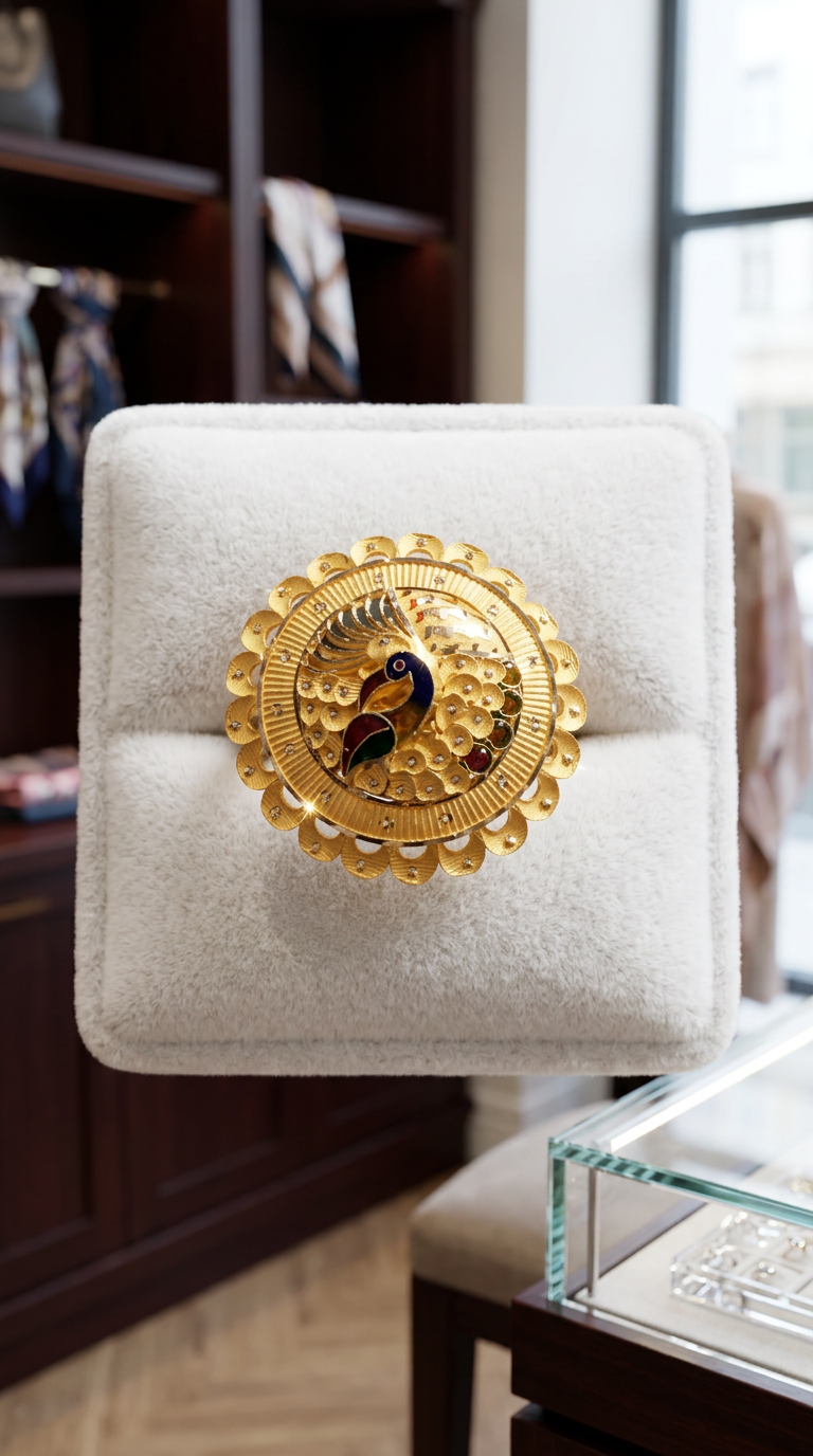 Luxury Bridal Gold Rings view 2