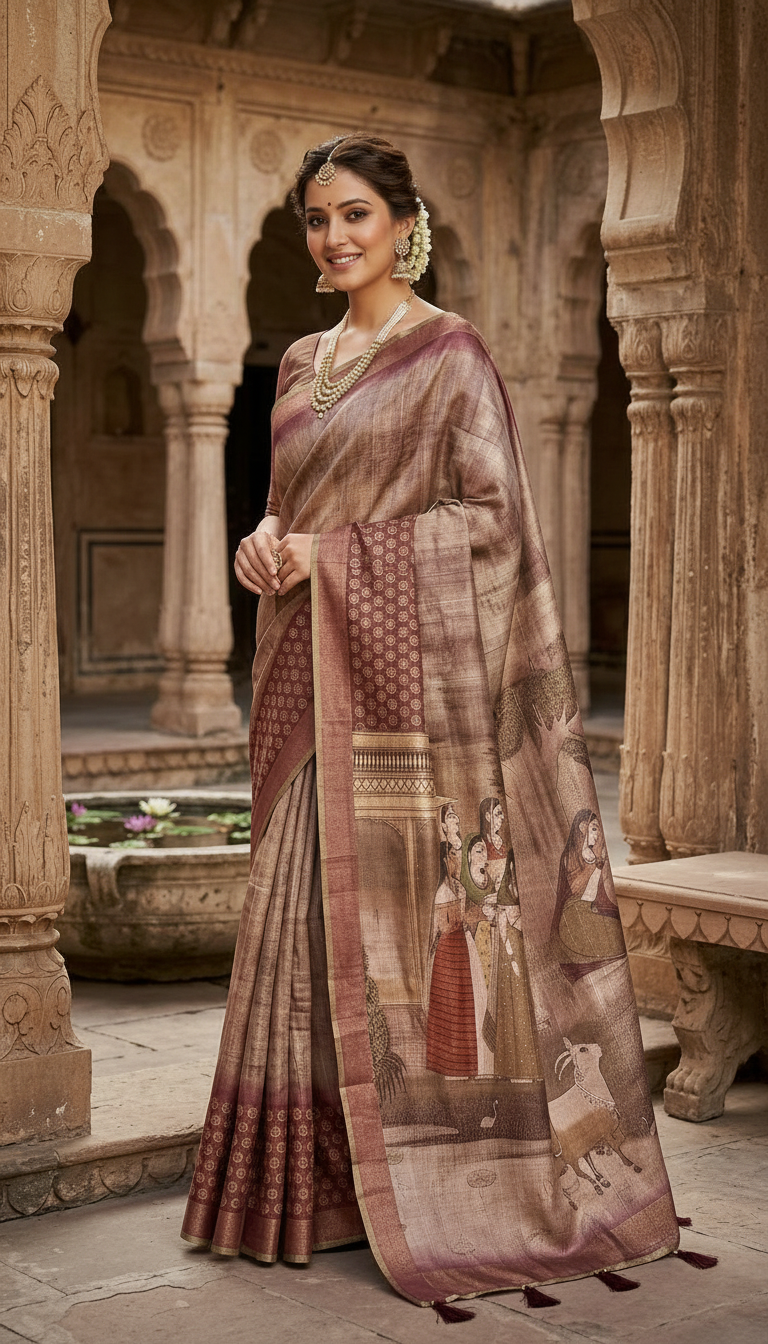 Artistic Silk Saree by Samhitha Silks