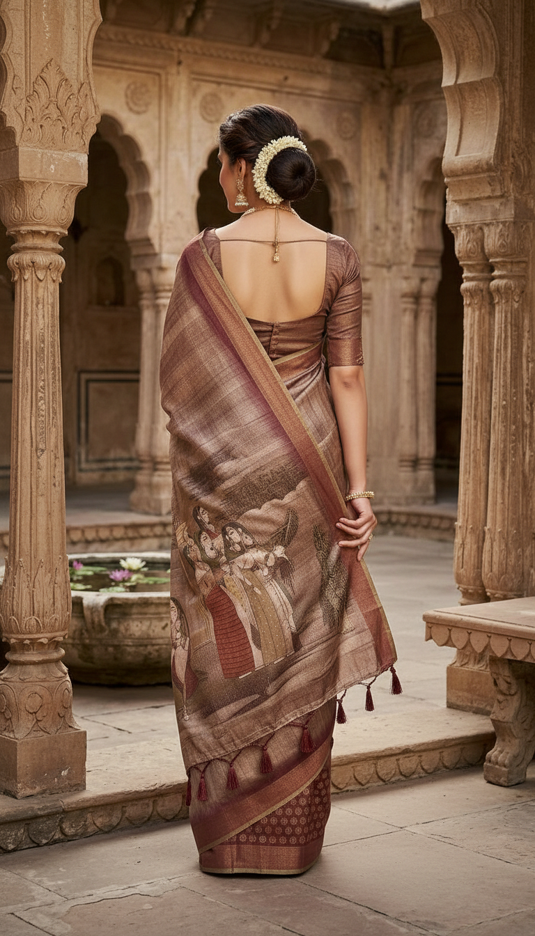 Artistic Silk Saree by Samhitha Silks view 4