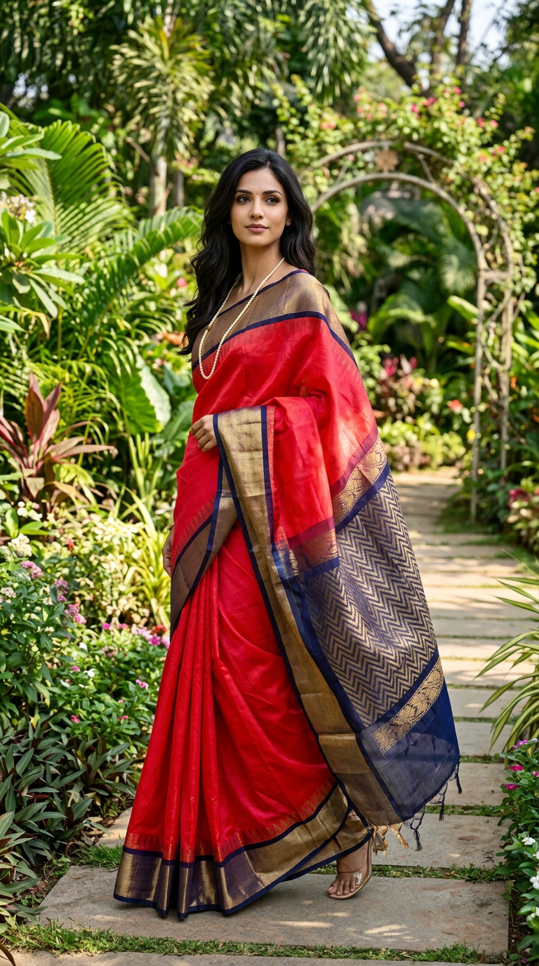 Elegant Silk Saree view 5
