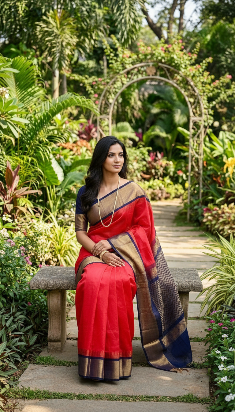 Elegant Silk Saree view 4