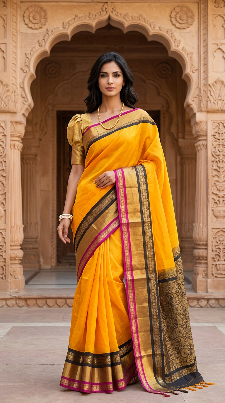 Banarasi Silk Saree view 5